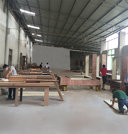 展示柜木工車間